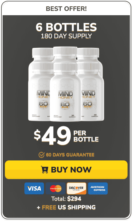 mind honey 60 pro 6 bottles price